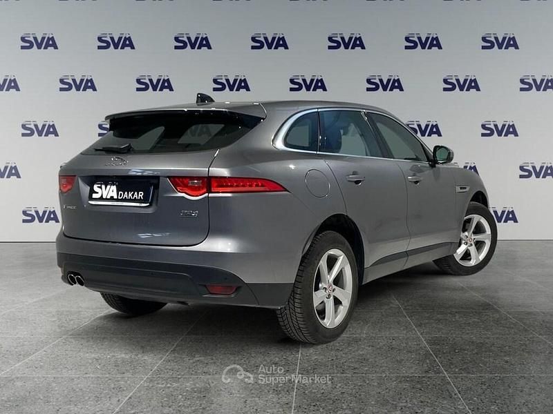 Begagnad Jaguar F-Pace Prestige 180 HK (132 kW) 2020 Grå SUV