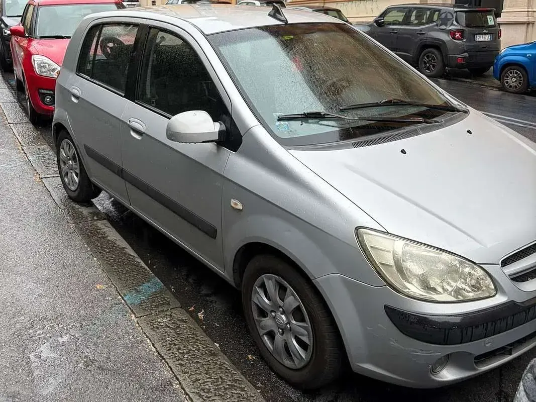 Usata Hyundai Getz Active 97 CV (71 kW) 2006 Argento Utilitaria