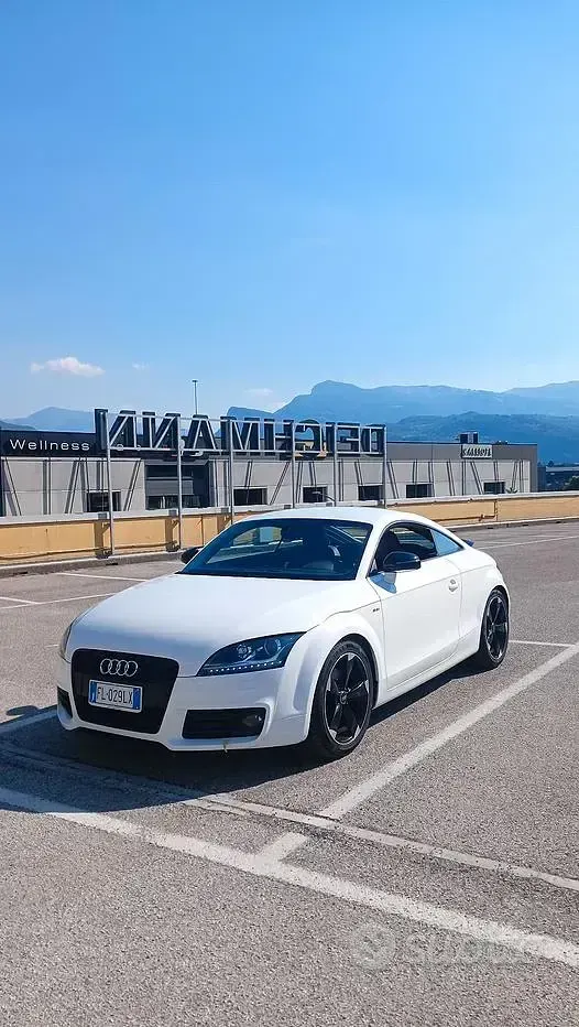 Usata Audi TT S-Line 160 CV (117 kW) 2010 Bianco Coupé