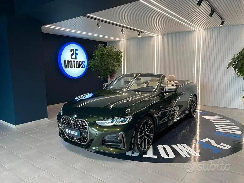 Usata BMW M440 M Sport 374 CV (275 kW) 2022 Verde Berlina