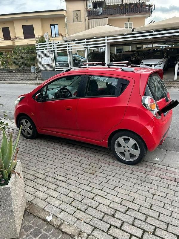 Usata Chevrolet Spark 2010 Rosso Utilitaria