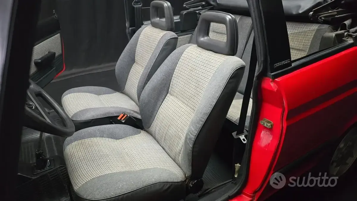 Usata Talbot Samba 1985 Rosso Cabrio