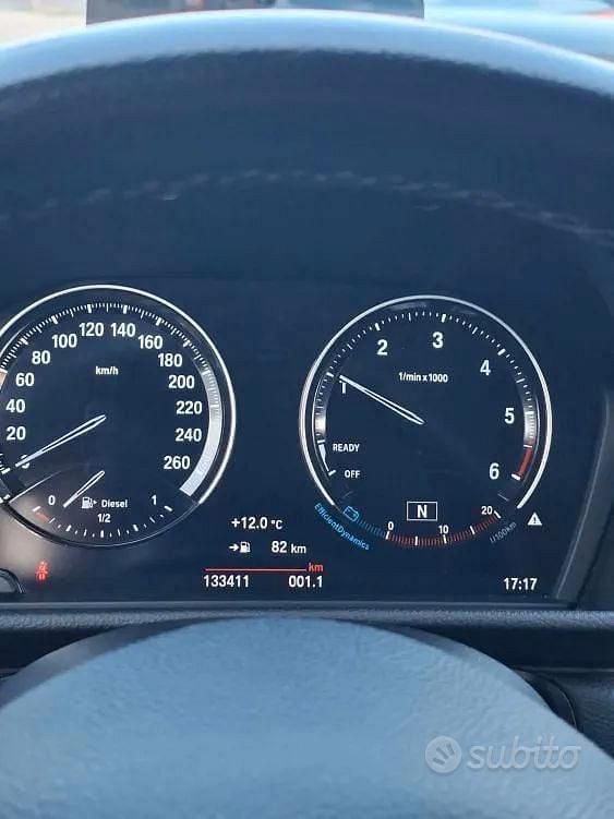 Usata BMW 216 Gran Tourer 116 CV (85 kW) 2018 Grigio Monovolume