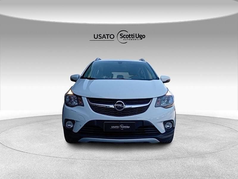 Usata Opel Karl Rocks 75 CV (55 kW) 2018 Bianco Utilitaria