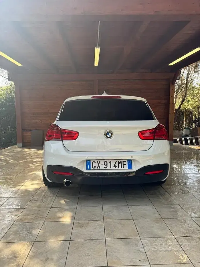 Usata BMW 118 M Sport 150 CV (110 kW) 2018 Bianco Berlina