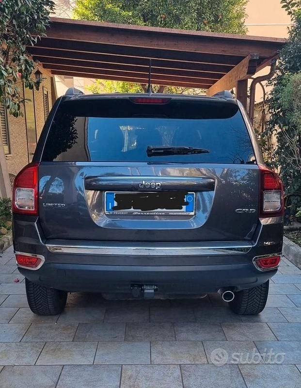 Usata Jeep Compass Limited 163 CV (119 kW) 2014 Nero SUV