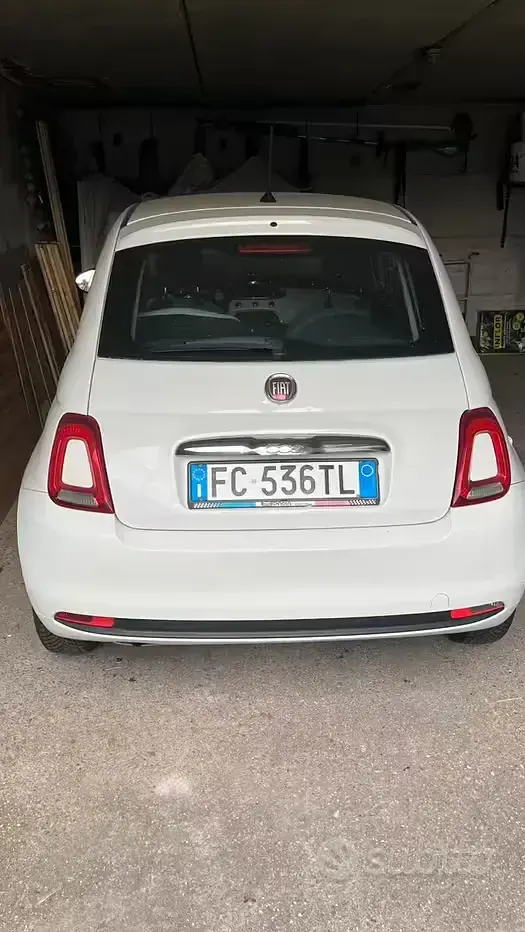 Usata Fiat 500 69 CV (50 kW) 2016 Bianco Utilitaria