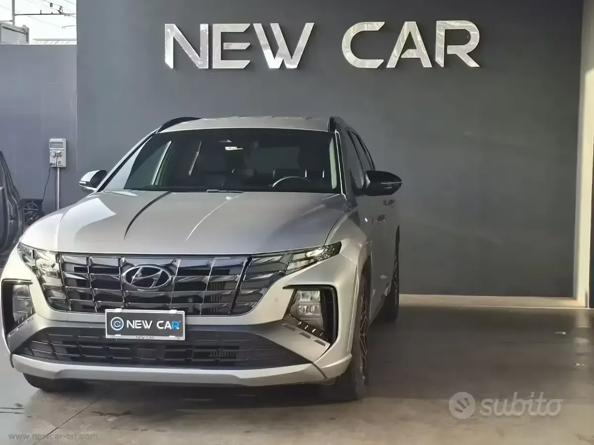 Usata Hyundai Tucson N Line 136 CV (100 kW) 2021 Grigio SUV
