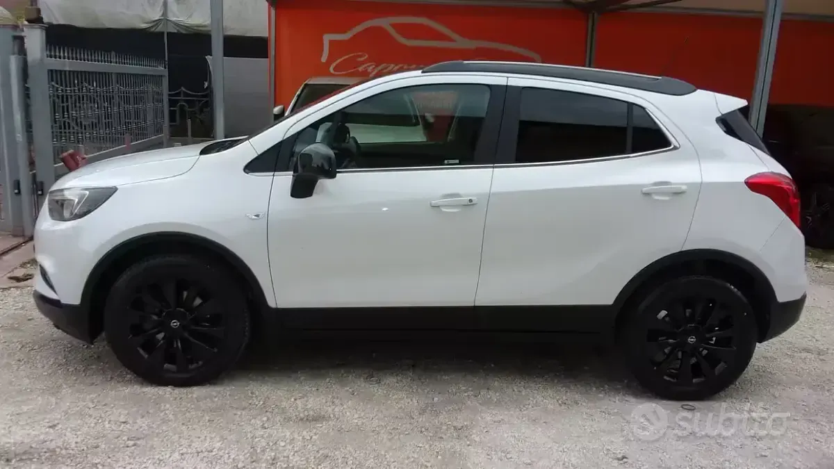 Usata Opel Mokka X 136 CV (100 kW) 2017 Bianco SUV