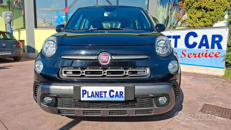 Usata Fiat 500L Cross 95 CV (69 kW) 2018 Nero Monovolume