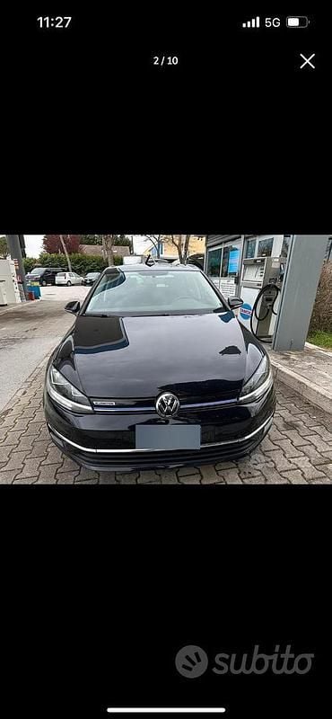 Usata VW Golf VII 2019 Nero Berlina