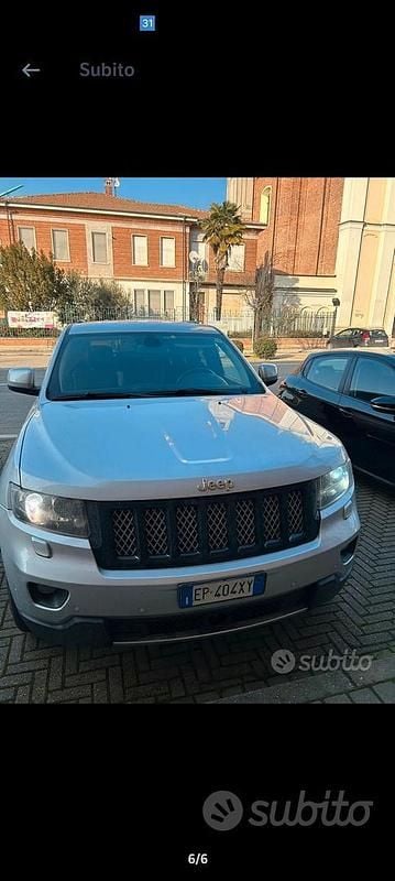 Grigio Usata 2013 Jeep Grand Cherokee Limited SUV | 10.500 € (Super prezzo) - Immagine 1/4