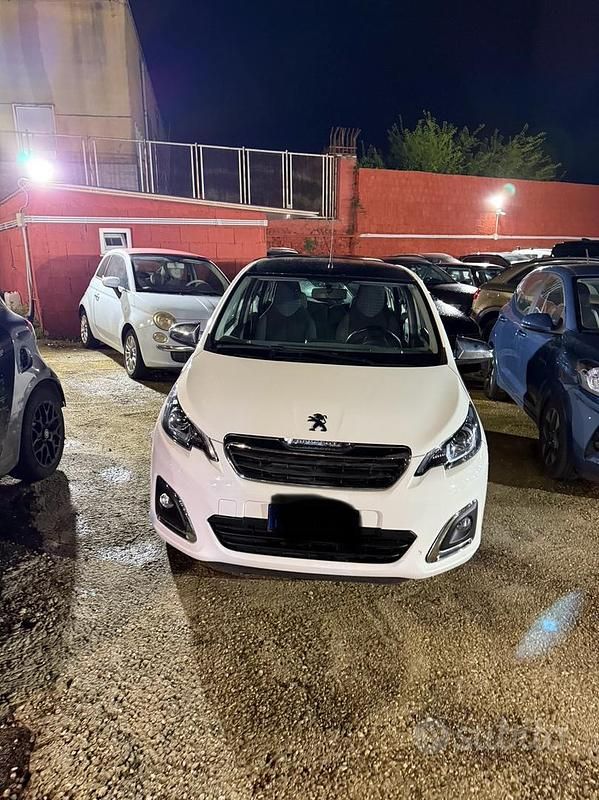 Usata Peugeot 108 Collection 72 CV (52 kW) 2021 Bianco Berlina