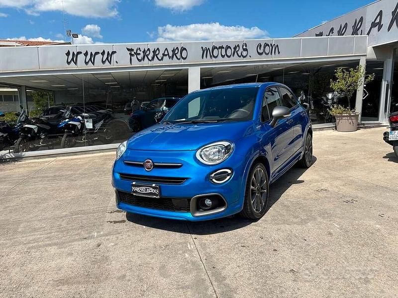 Usata Fiat 500X Sport 130 CV (95 kW) 2022 Blu SUV