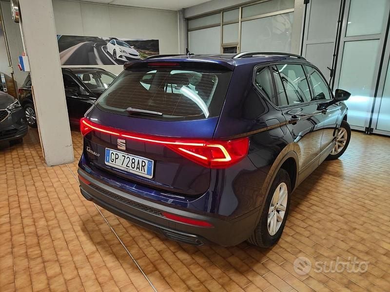Usata Seat Tarraco 150 CV (110 kW) 2023 Blu SUV