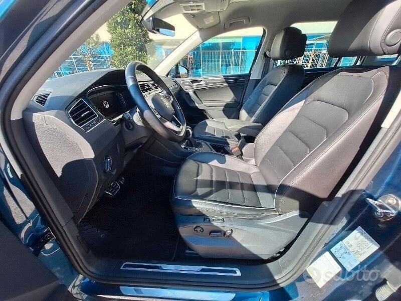 Usata VW Tiguan Elegance 150 CV (110 kW) 2022 Blu SUV