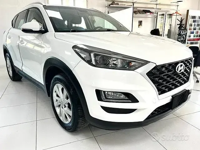 Usata Hyundai Tucson 116 CV (85 kW) 2019 Bianco SUV