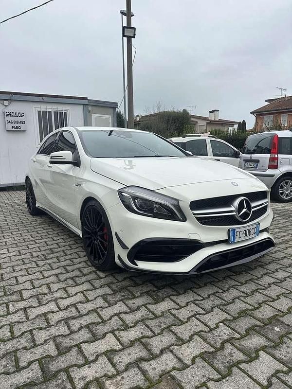 Usata Mercedes A45 AMG AMG 381 CV (280 kW) 2015 Bianco Berlina