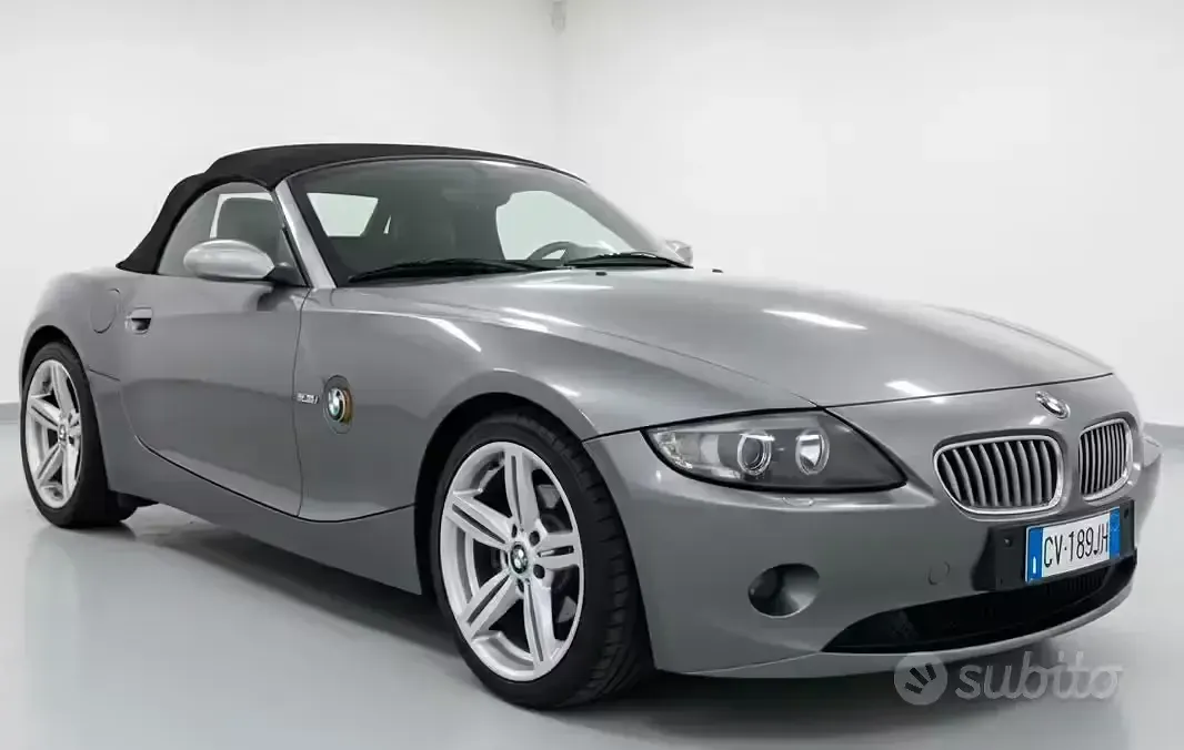 Usata BMW Z4 192 CV (141 kW) 2003 Grigio Cabrio