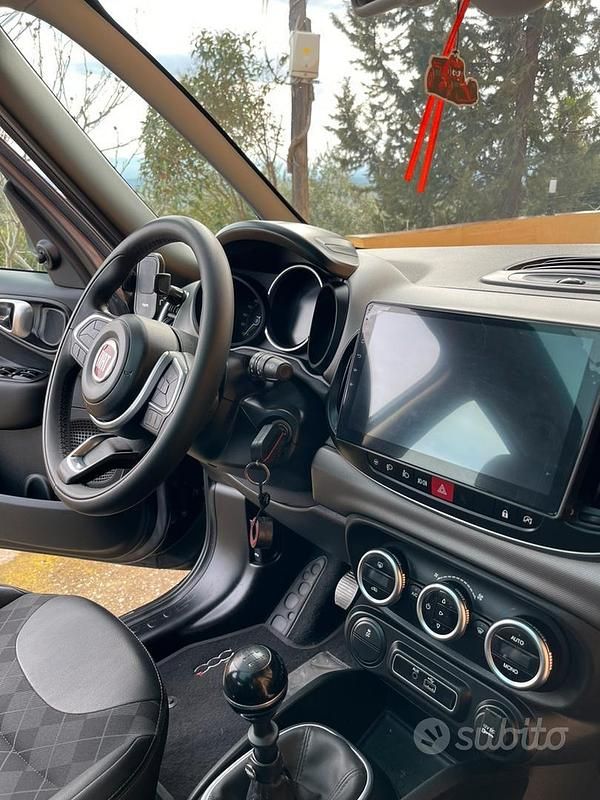 Usata Fiat 500L 95 CV (69 kW) 2017 Grigio Monovolume