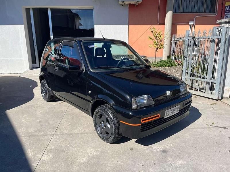 Usata Fiat Cinquecento 54 CV (39 kW) 1997 Nero Utilitaria
