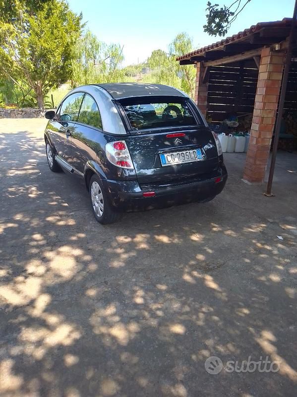 Usata Citroën C3 Pluriel 73 CV (53 kW) 2003 Grigio Cabrio