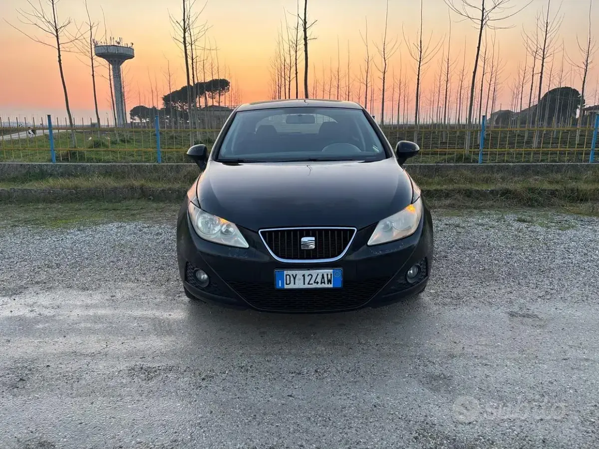Usata Seat Ibiza 80 CV (58 kW) 2009 Blu Berlina