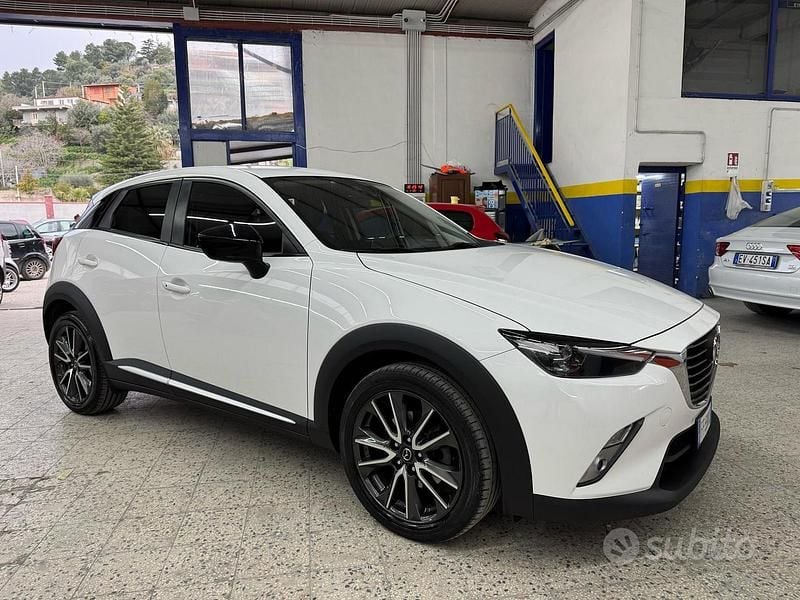 Usata Mazda CX-3 Exceed 105 CV (77 kW) 2016 Bianco SUV