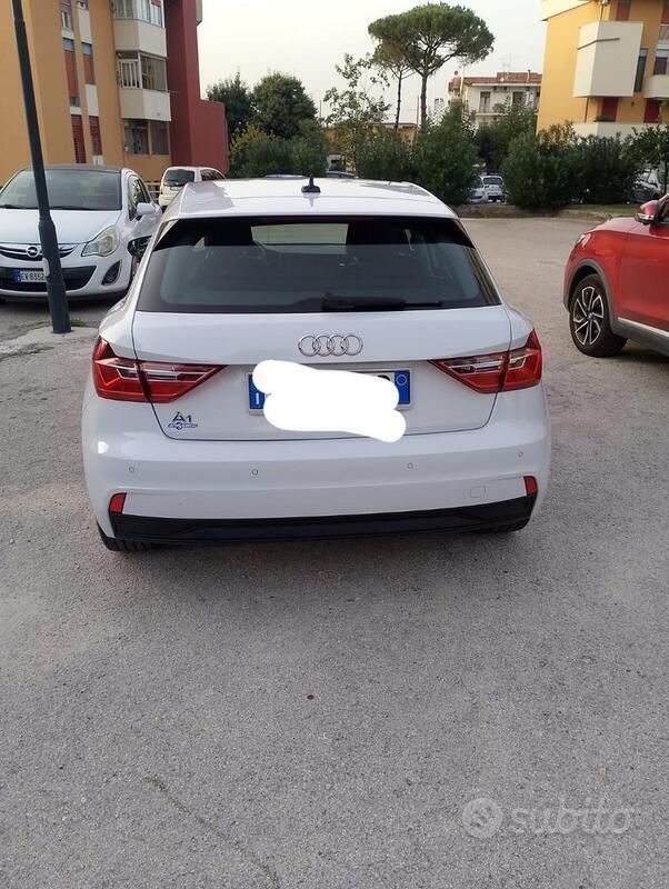 Usata Audi A1 90 CV (66 kW) 2019 Bianco Utilitaria