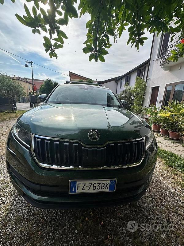 Verde Usata 2020 Skoda Kodiaq Style SUV | 26.000 € (Buon prezzo) - Immagine 1/4