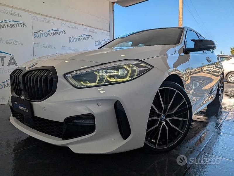 Usata BMW 118 M Sport 150 CV (110 kW) 2021 Alpine white Utilitaria