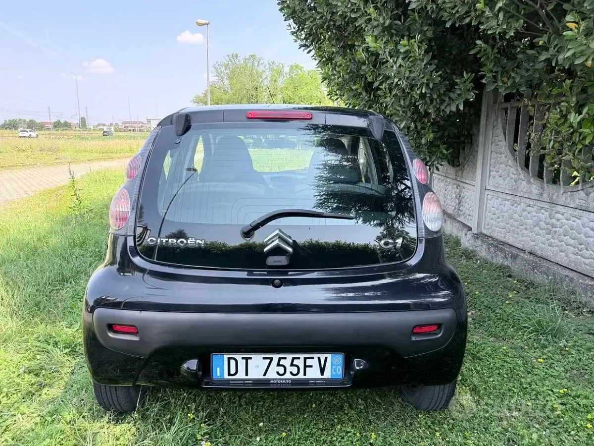 Usata Citroën C1 68 CV (50 kW) 2009 Nero Utilitaria