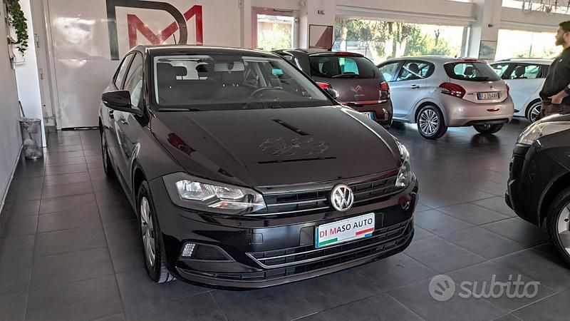 Usata VW Polo Comfortline 65 CV (47 kW) 2018 Nero Utilitaria