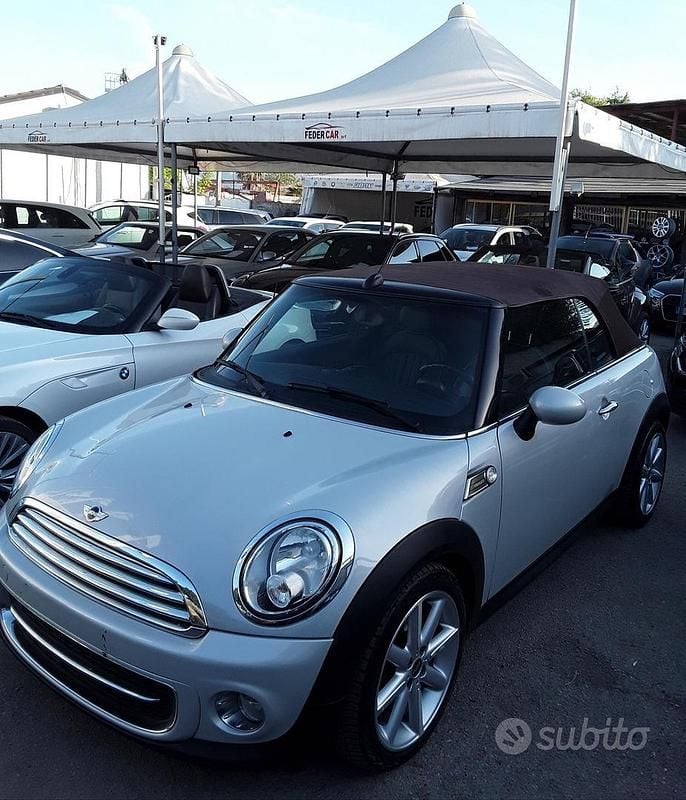 Usata Mini Cooper D Cabriolet 111 CV (81 kW) 2013 Grigio Cabrio