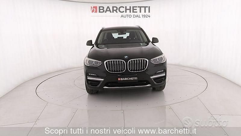 Usata BMW X3 Luxury Line 150 CV (110 kW) 2021 Nero SUV