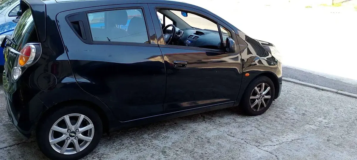 Usata Chevrolet Spark LS 68 CV (50 kW) 2011 Nero Utilitaria
