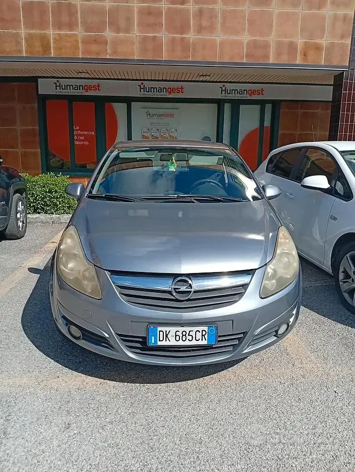 Usata Opel Corsa 75 CV (55 kW) 2008 Grigio Utilitaria
