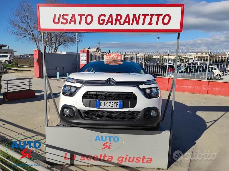 Usata Citroën C3 101 CV (74 kW) 2022 Bianco Utilitaria