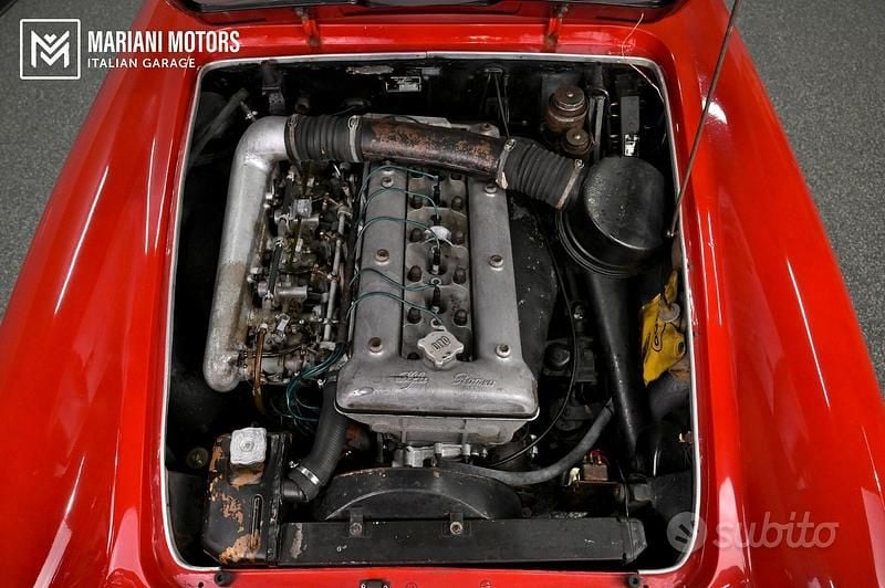 Usata Alfa Romeo Spider 144 CV (105 kW) 1960 Rosso Cabrio