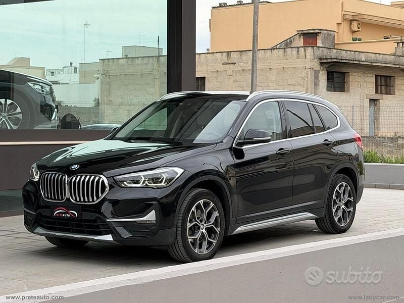 Nero Usata 2021 BMW X1 xLine SUV | 23.900 € (Buon prezzo) - Immagine 1/4