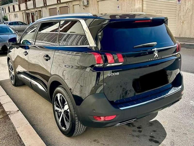 Usata Peugeot 5008 GT-line 131 CV (96 kW) 2019 Nero Monovolume