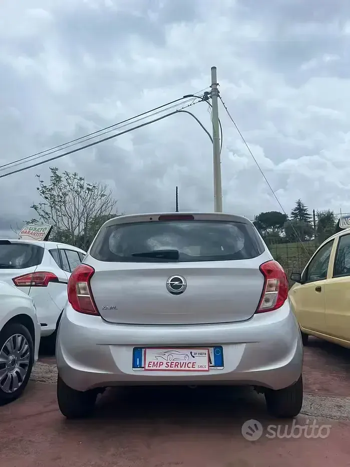 Usata Opel Karl 75 CV (55 kW) 2016 Grigio Utilitaria