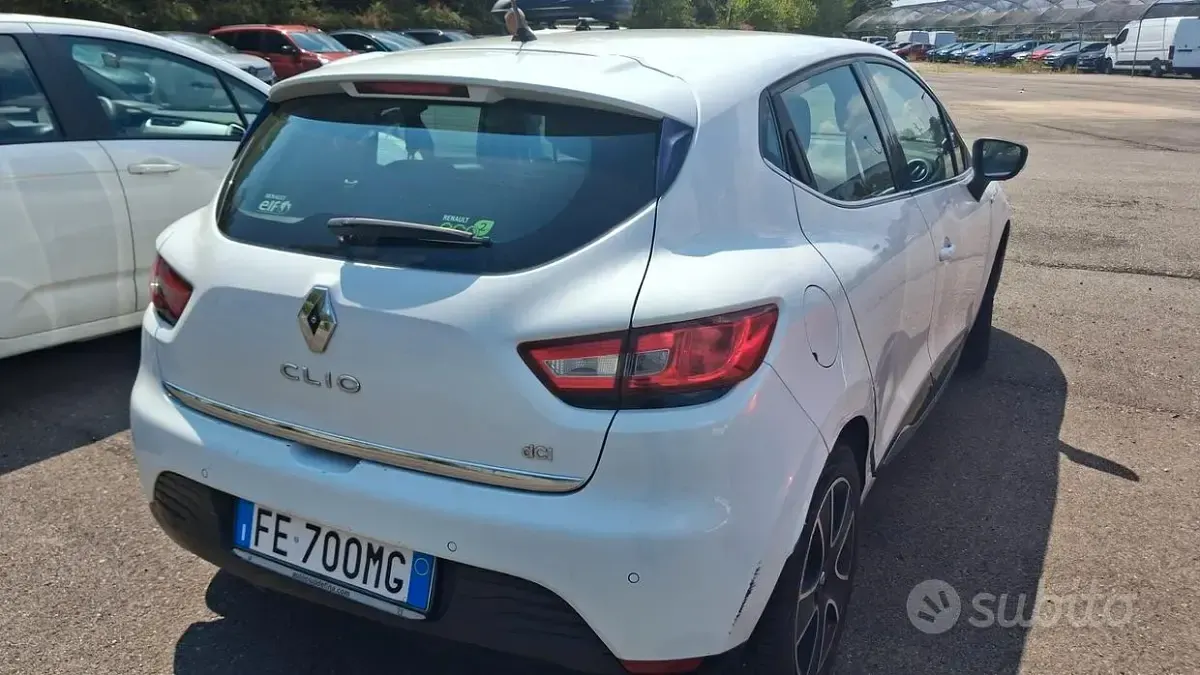 Usata Renault Clio IV 75 CV (55 kW) 2016 Bianco Berlina