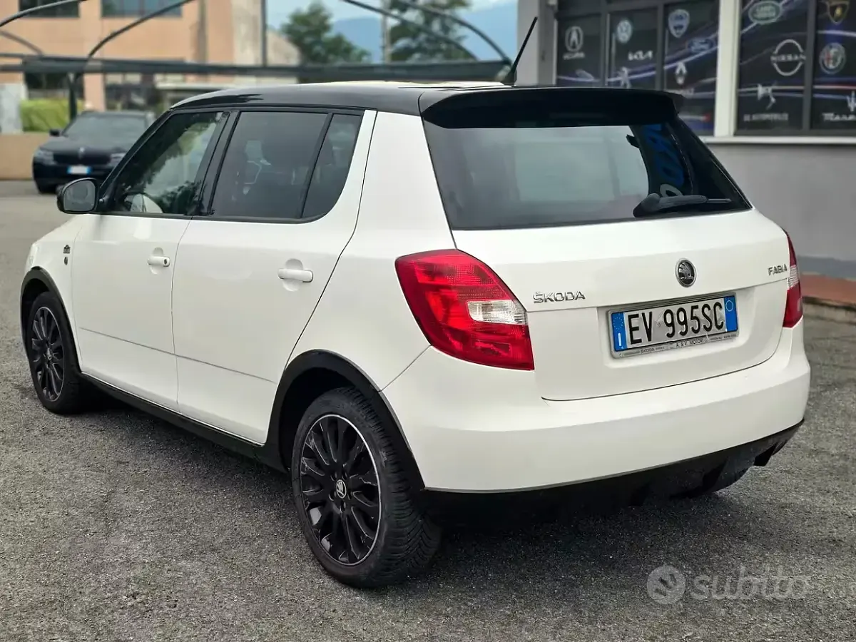 Usata Skoda Fabia Monte Carlo 75 CV (55 kW) 2014 Bianco Berlina