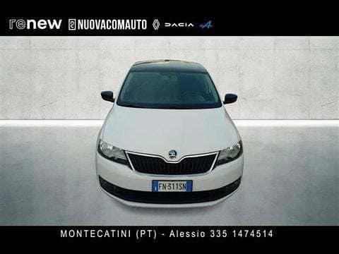 Usata Skoda Rapid Design Edition 90 CV (66 kW) 2018 Bianco Utilitaria