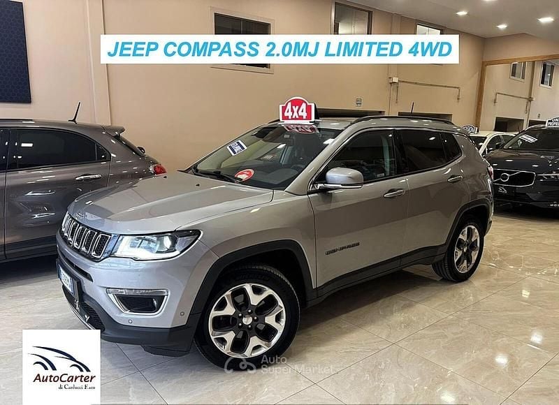 Usata Jeep Compass Limited 140 CV (102 kW) 2018 Grigio SUV