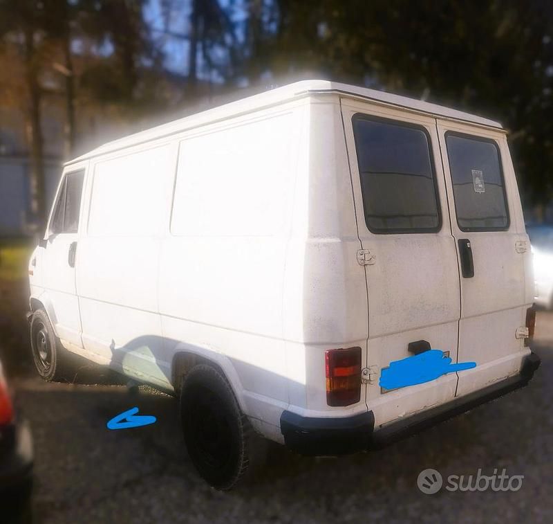 Usata Fiat Ducato 1988 Bianco Furgone