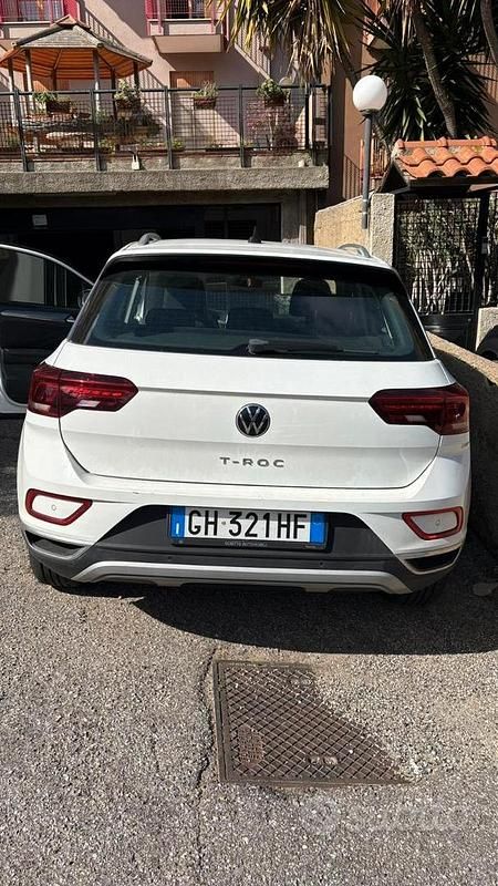 Usata VW T-Roc 150 CV (110 kW) 2022 Bianco SUV