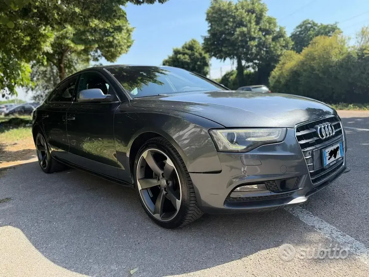 Usata Audi A5 S-Line 190 CV (139 kW) 2016 Grigio Coupé