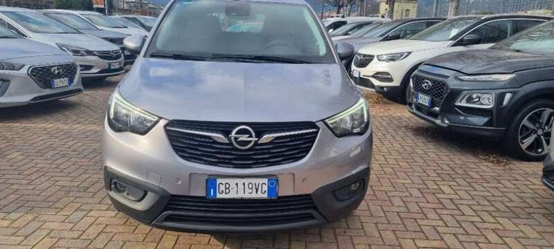 Usata Opel Crossland X 102 CV (75 kW) 2020 Grigio SUV